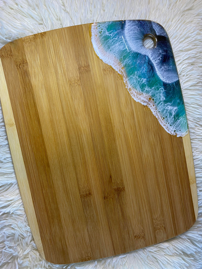Large Surfboard Cutting board – Sunshine Studio Flow