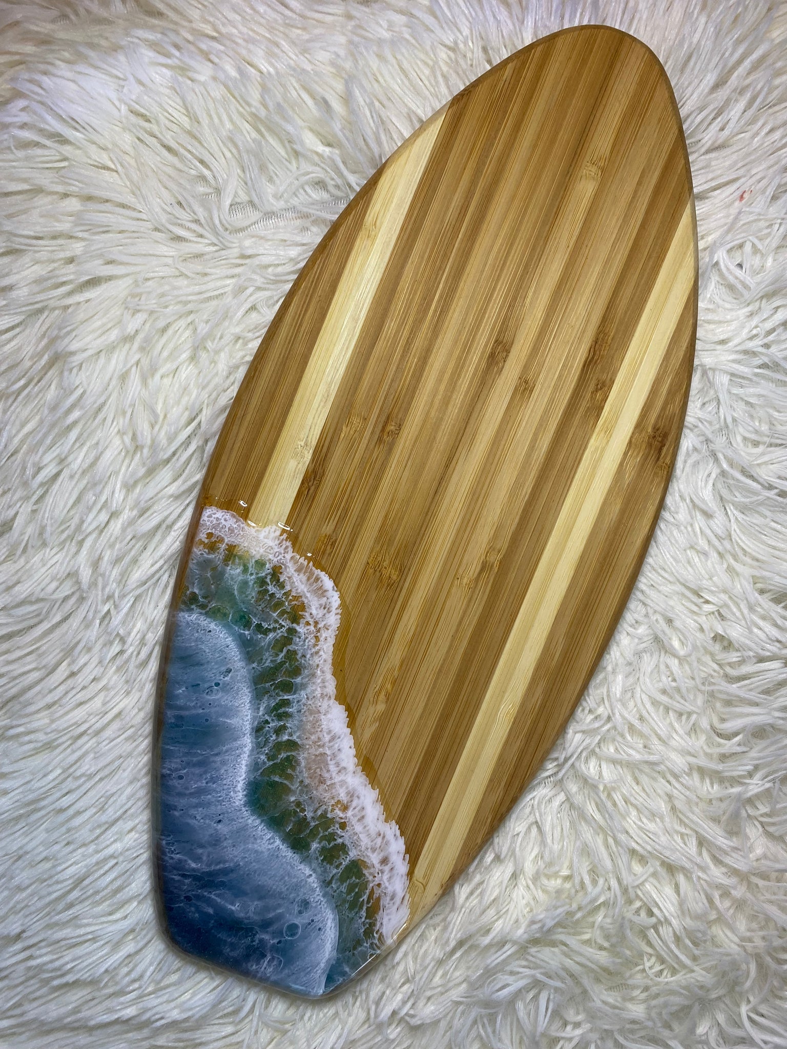 Small Surfboard Charcuterie board