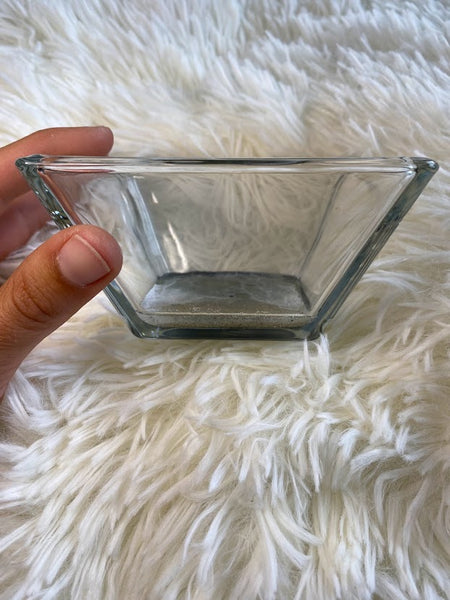 Square Ocean Glass Bowl